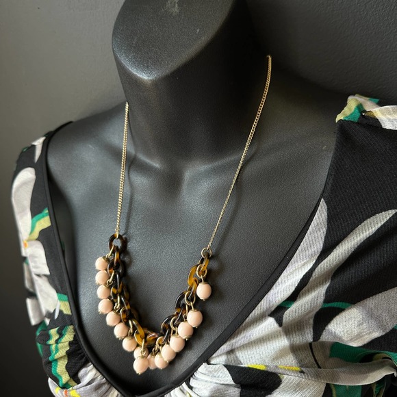 J. Crew Tortoise Link Bauble Necklace - Picture 4 of 8